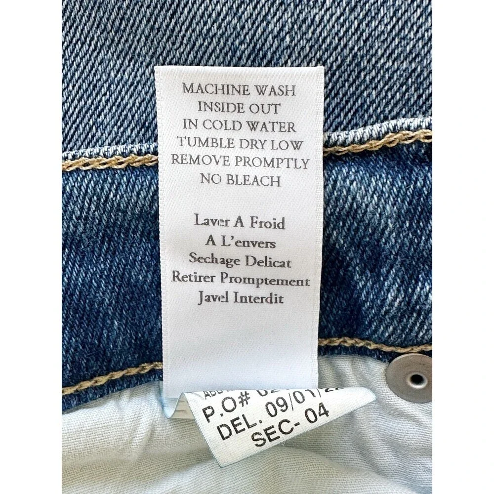 FRANK & EILEEN Cork Everyday Denim Women’s 25 Blue Straight Leg Jeans Style D601